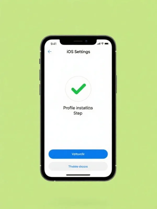 iOS Installation Steps